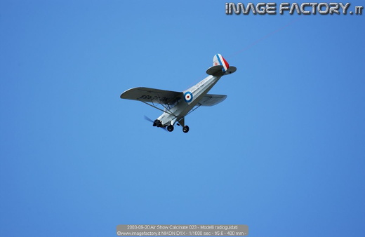 2003-09-20 Air Show Calcinate 023 - Modelli radioguidati